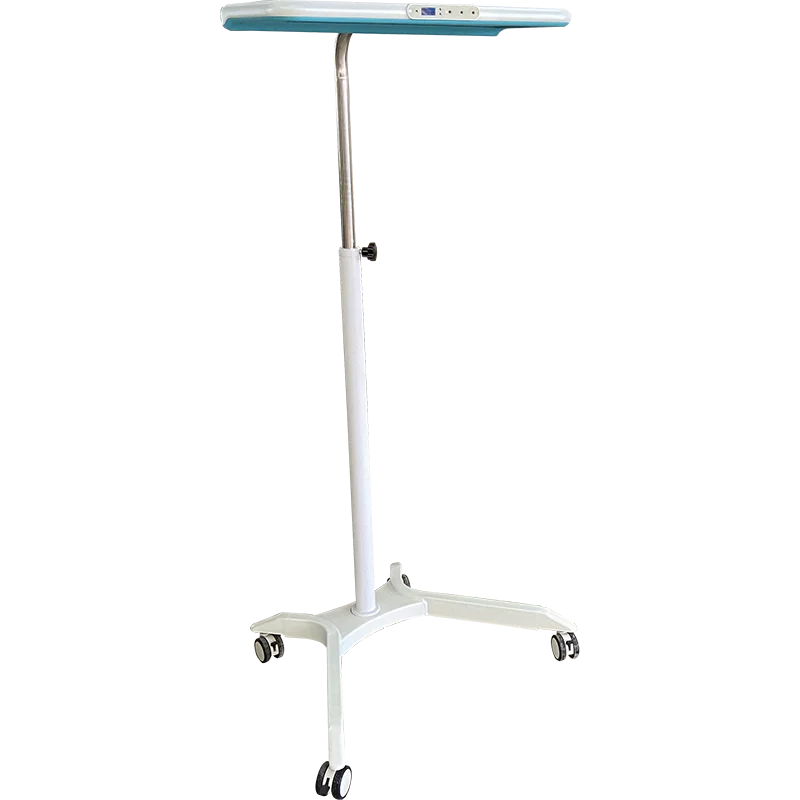 Hospital infant care equipment transcutaneous neonatal phototherapy unit with mobile Stand