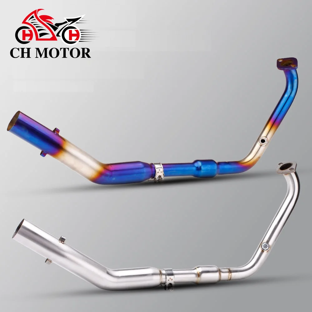 

Полные выхлопные системы мотоцикла, коллекторная труба из нержавеющей стали для Yamaha MT15 R15 V3 V4 MT15 R15 V3 V4 2017-2023 лет