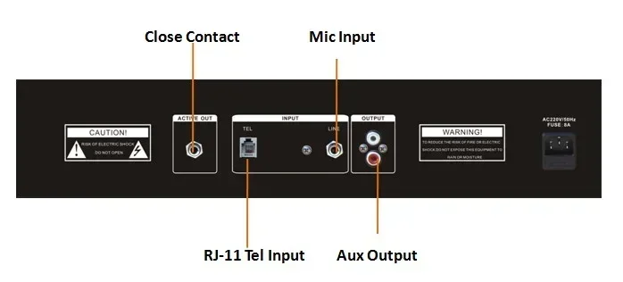 PA System Telephone Paging Interface Public Address System