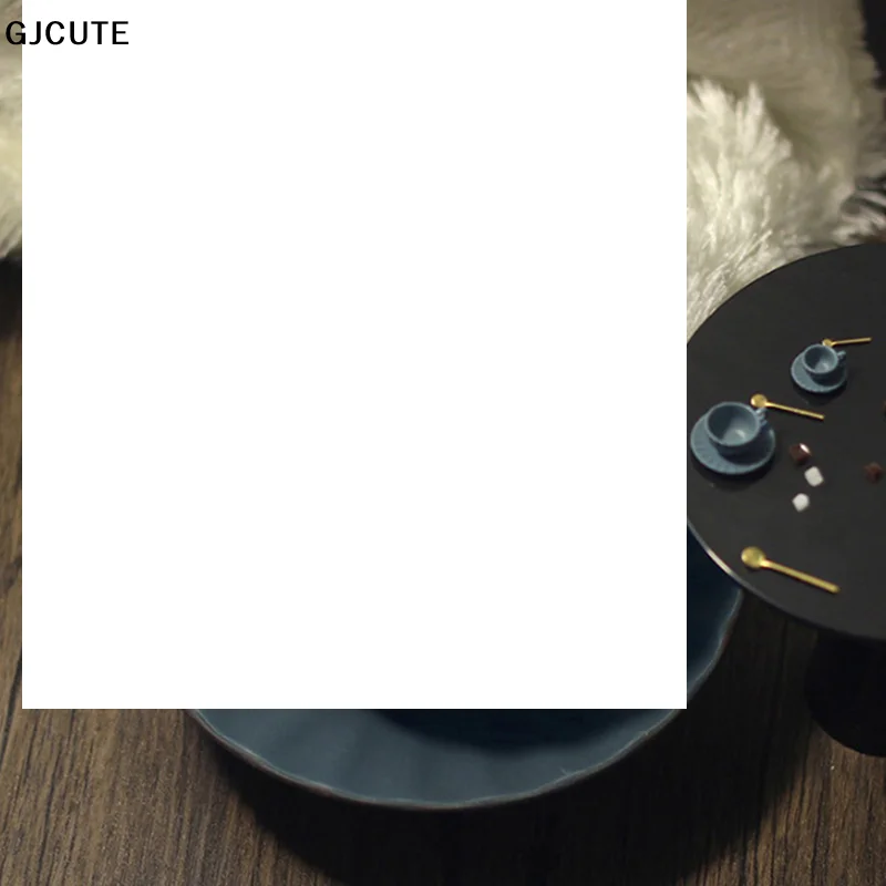 

Набор из 3 предметов: миниатюрная мебель для кукольного домика 1:12, аксессуары для самостоятельной сборки, кофейная чашка, блюдце, ложка для детей