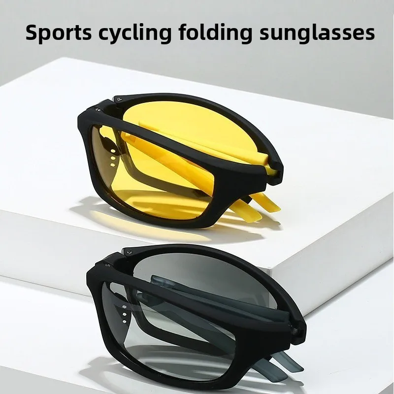 

Fashion Folding Fishing Eyewear Vintage Cycling Polarized Sunglasses Men Women Running Mountaineering Sports Climbing Glasses