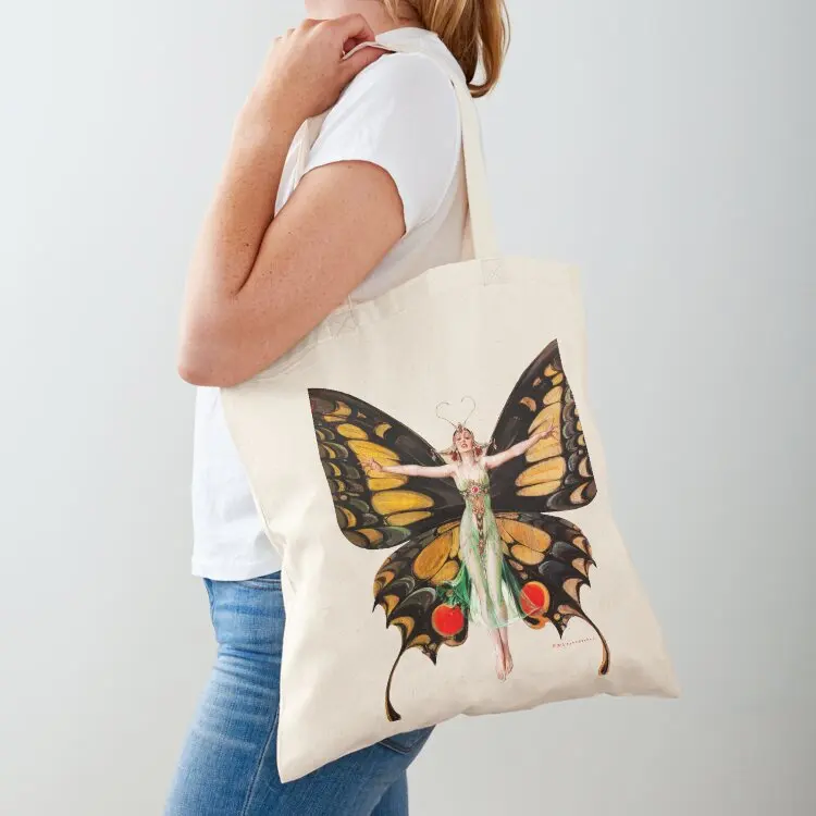 

The Flapper, 1922 by Joseph Christian Leyendecker Tote Bag canvas tote bag tote bag women Canvas Reusable bags