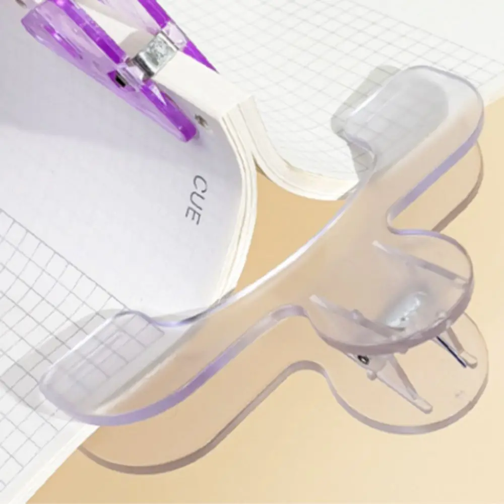 アクリル読書ブックマークホルダーノートホルダーモランディカラークリエイティブブックマークシンプルな読書補助多機能