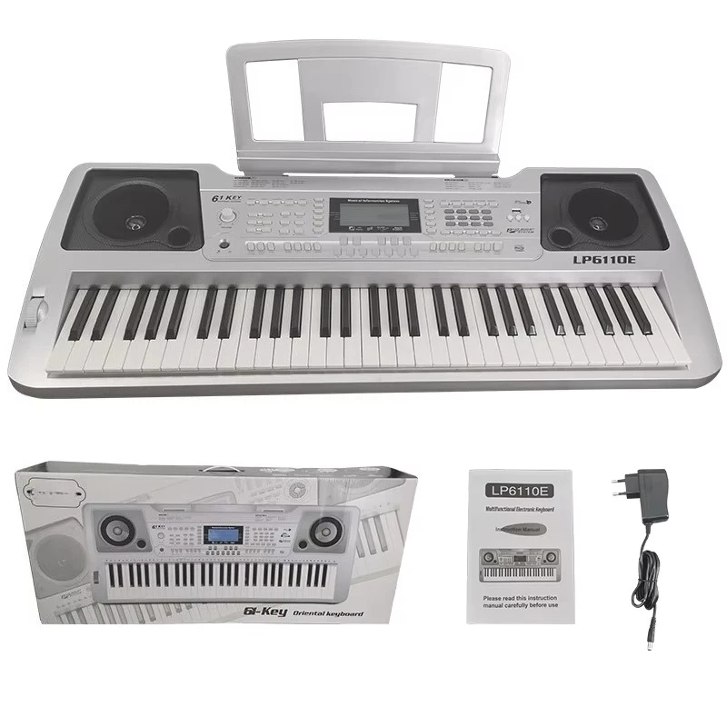 61 Keys Orient Touch Responsive Piano Digital Keyboard Music Instrument Arabian Multifunction Electronic Organ