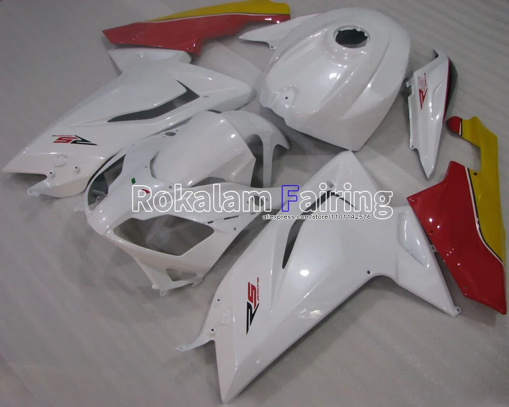 

Fairings For Aprilia RS125 kit 2007-2011 RS 125 2007 2008 2009 2010 2011 White Red Yellow Body Kit (Injection molding)
