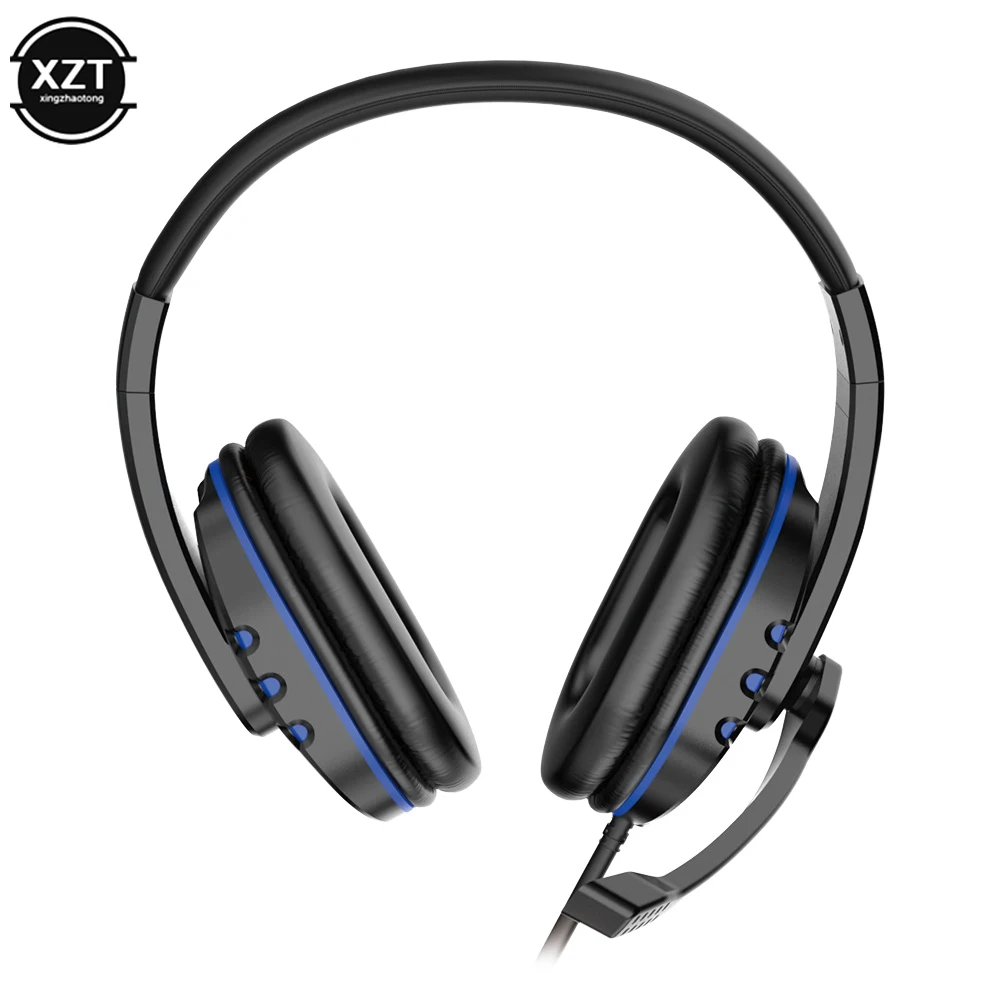 سماعات رأس سلكية للألعاب مع ميكروفون للكمبيوتر الشخصي والكمبيوتر المحمول PS4 PS5 Play Station 4 5 لسماعة ألعاب نينتندو سويتش اللوحية