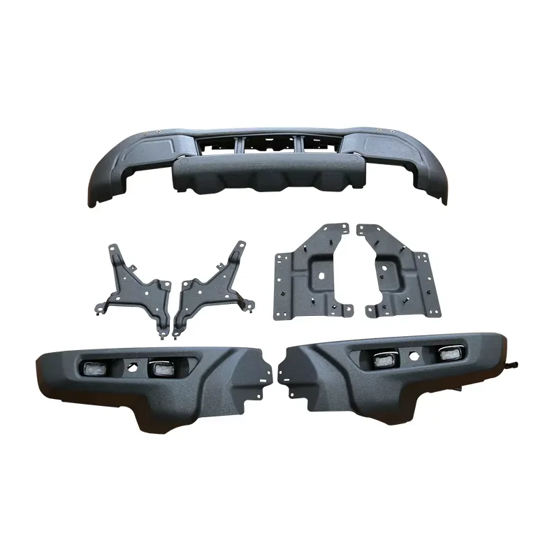 

Newest Off-Road Parts Front Car Bumpers ABS Black Front Bumper for Raptor 2024custom