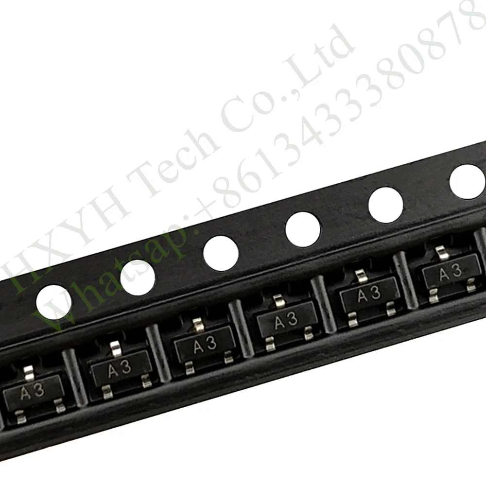 (100pcs/Bag) 1SS181 Marking A3 SOT-23 80V 100mA Switching diode