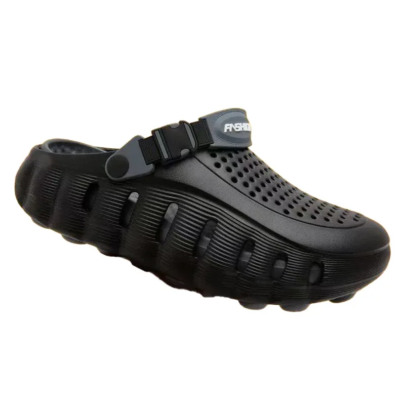 2026 Summer New Cave Shoes Outdoor Non slip Cool Slippers One Step Trendy Thick Bottom Odor proof Beach Shoes - view 6