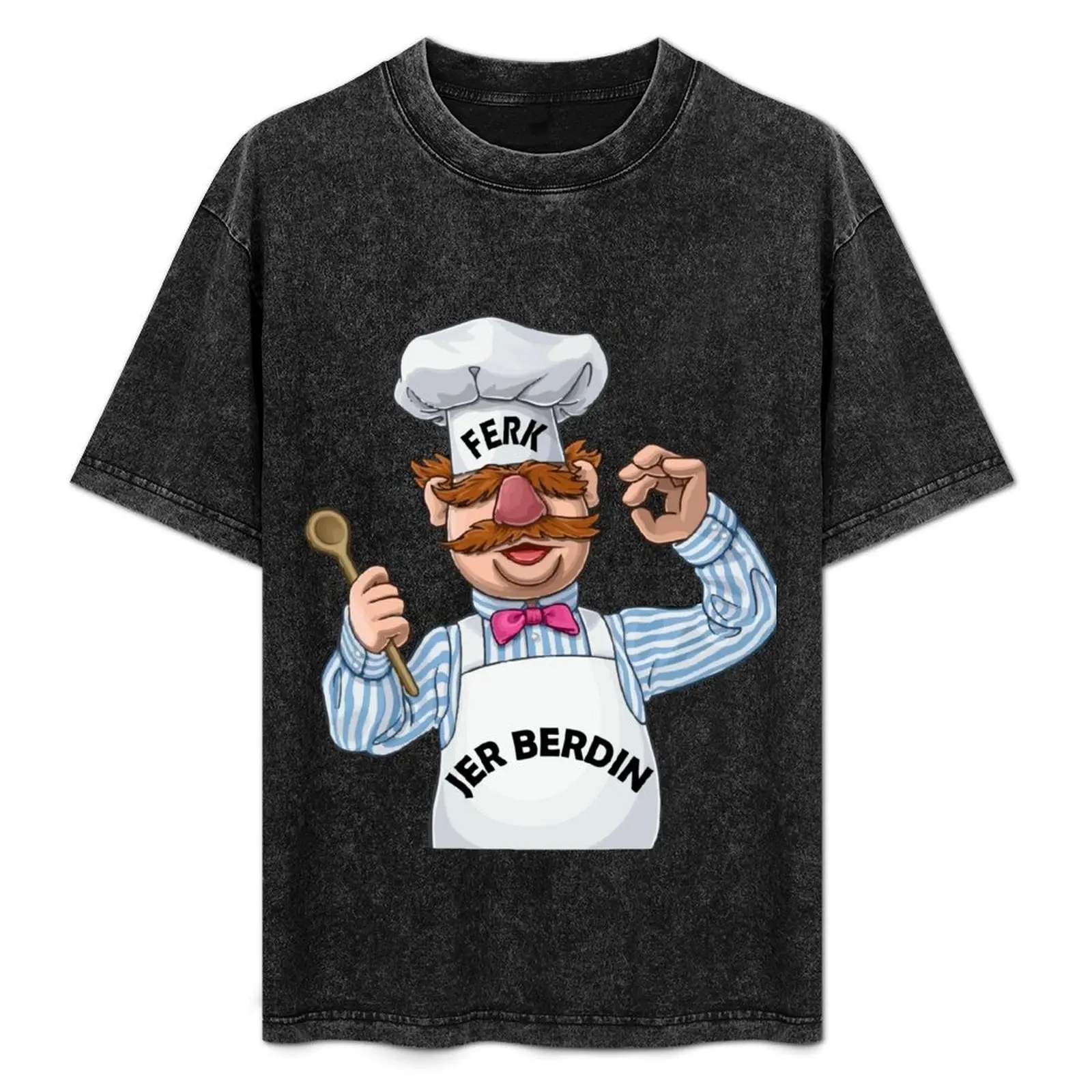 

ferk jer berdin Swedish chef T-Shirt Active Wear Sports T-Shirt for Men