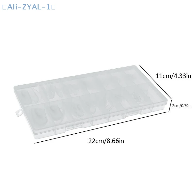 【ZYAL-1】150 قطعة/صندوق لأصابع القدم، أشكال أظافر مزدوجة لتمديد أظافر القدم، أشكال مزدوجة قابلة لإعادة الاستخدام، قوالب غطاء كاملة من الأكريليك، أشكال علوية 15 مقاسًا #6