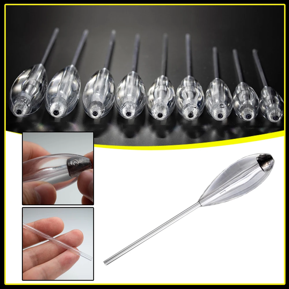

1pc Fly Fishing 13g-60g Assistant Throwing Floating with Lead Long Cast Slowly Sink Bobber Float Fish Tackle Tool Accessories