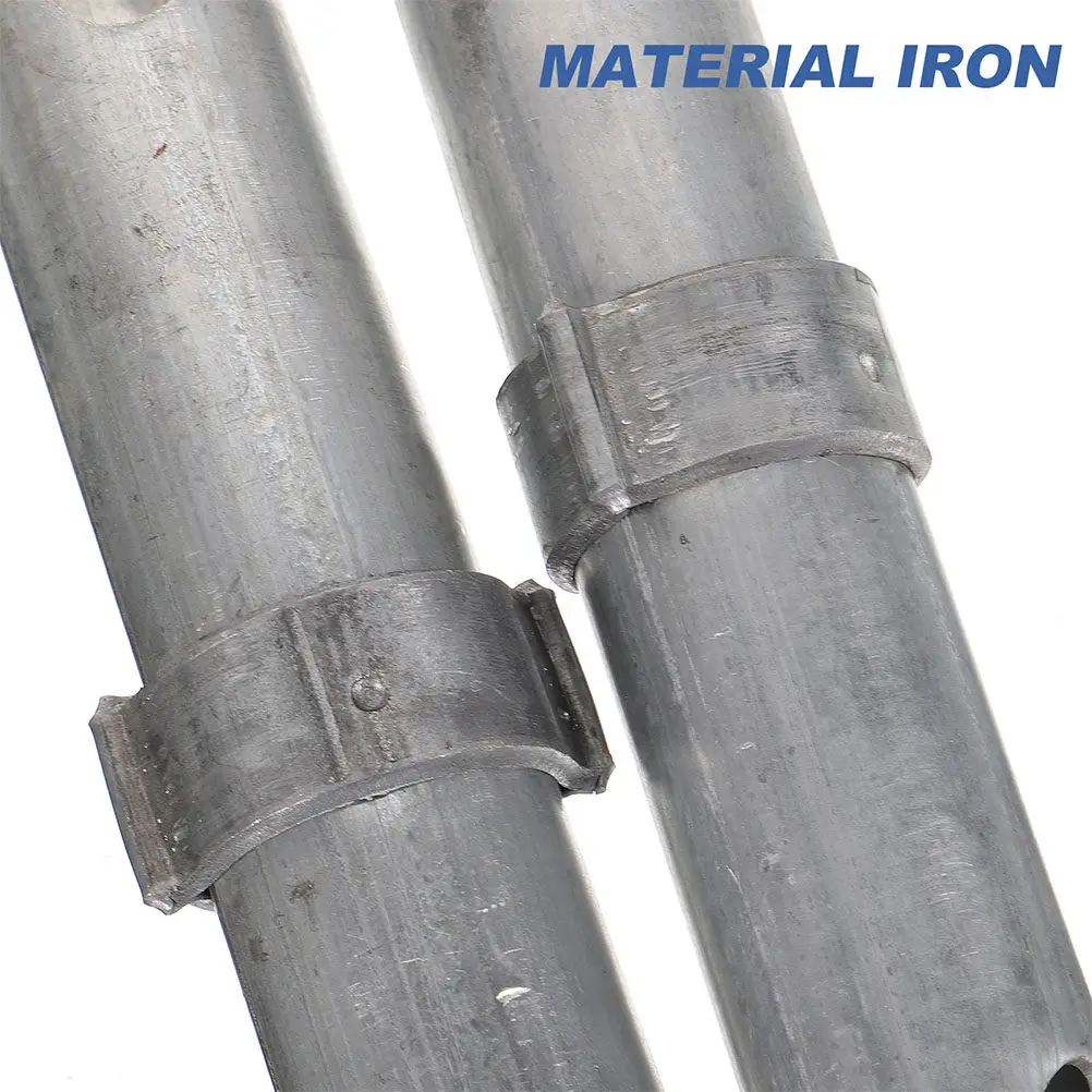 Scaffolding Coupling Pins 2 Pack Galvanized Steel Heavy Duty Connecting Rods for Mobile Scaffold Systems