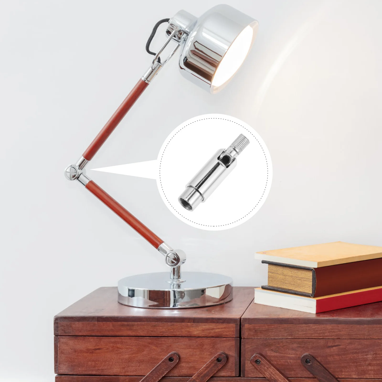 

3Pcs Metal Light Socket Extender 90 Degree Rotatable Ceiling Adapter Universal Lamp Converter for Pendant Suspension Canopy