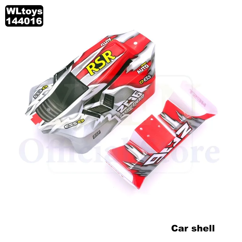Wltoys 1:14 carro de controle remoto 144016 off-road carro de alta velocidade peças originais de fábrica 144001 peças universais