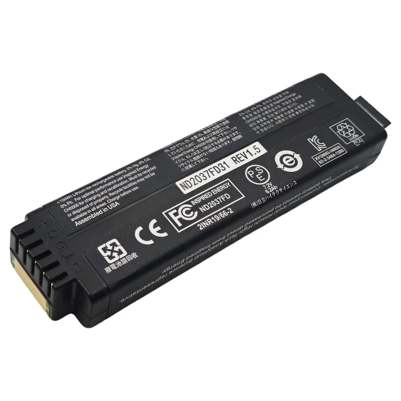 

Новый аккумулятор ND2037FD31 для INSPIRED ENERGY ND2037FD31 ND2037 ND2037HD Аккумулятор для спектрометра 6200 мАч 7,2 В Высококачественный аккумулятор