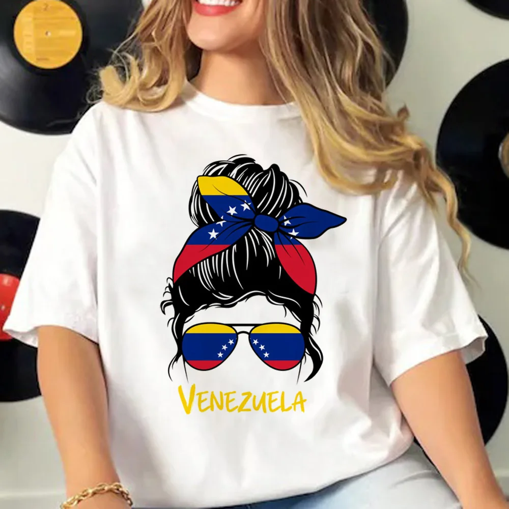 Venezuela top women manga anime t-shirts girl manga streetwear clothes