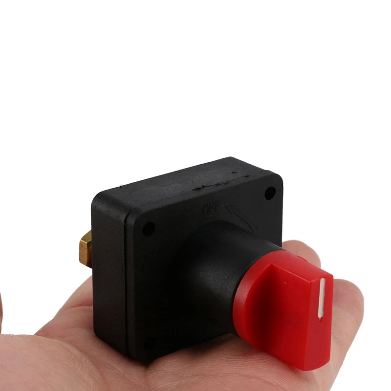 3X 12V 300A Battery Power Disconnect Battery Switch Rotary Isolator Kill On Off Switch For RV Boat Car Truck Auto Yacht