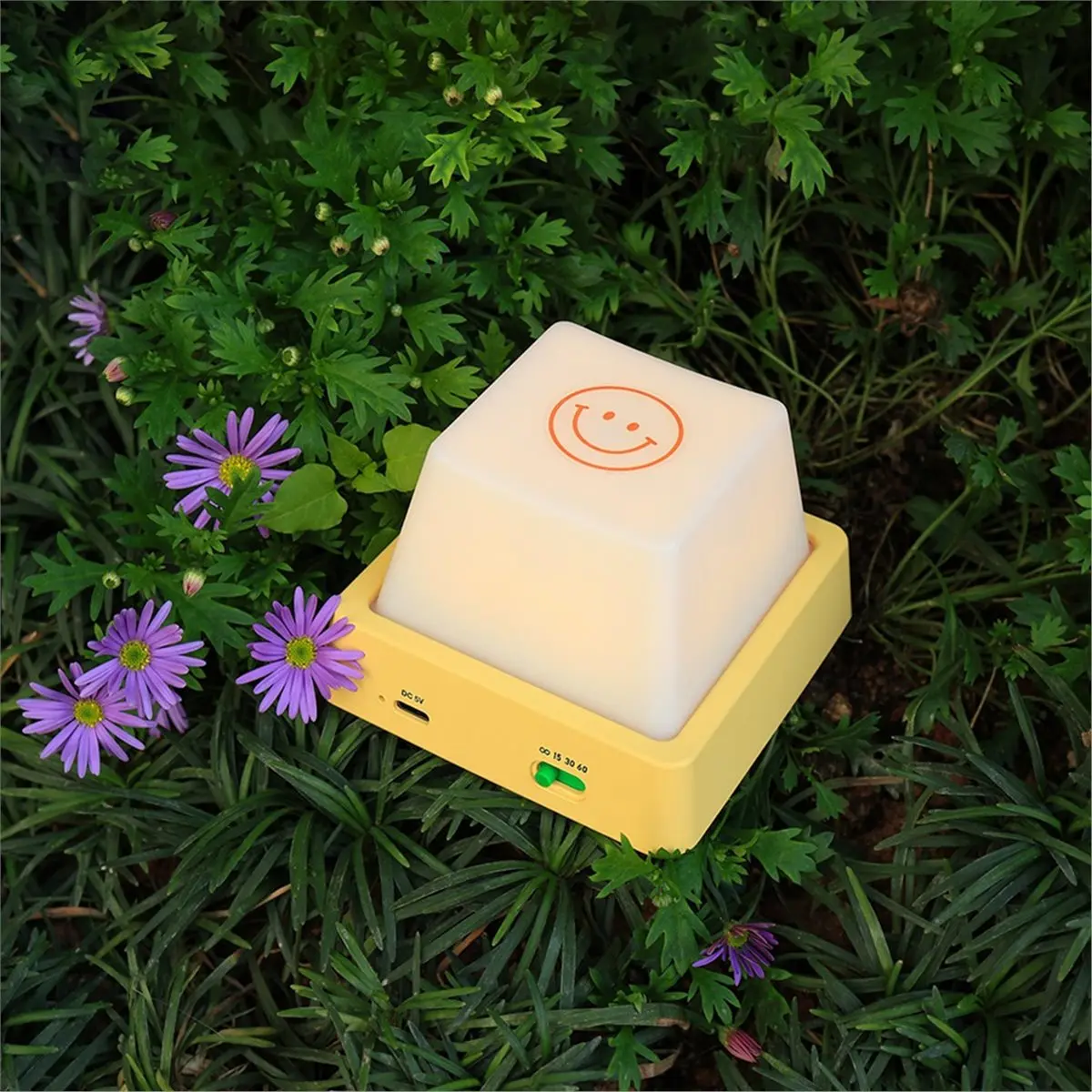 جديد! أضواء تصميم بسيط مصباح الليل الصحافة التبديل توقيت Led الجدول لمبة مكتب جودة عالية ضوء الليل لوحة المفاتيح الشكل B