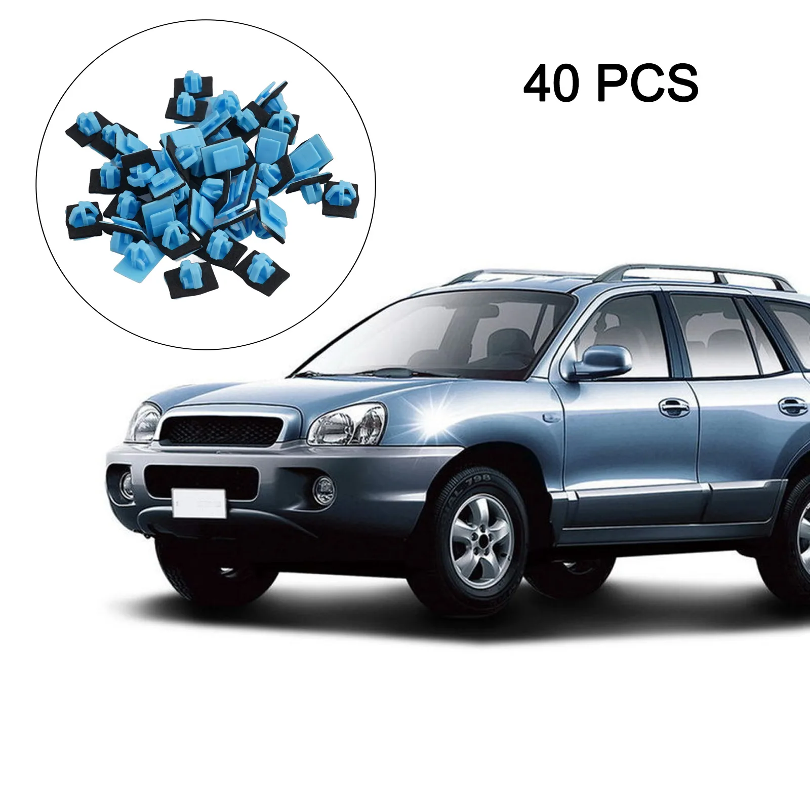 Brand New Molding Clip Clip Blue Body Side 14mm Stem Diameter Plastic With Sealer 87756-1F000 For Hyundai Santa Fe