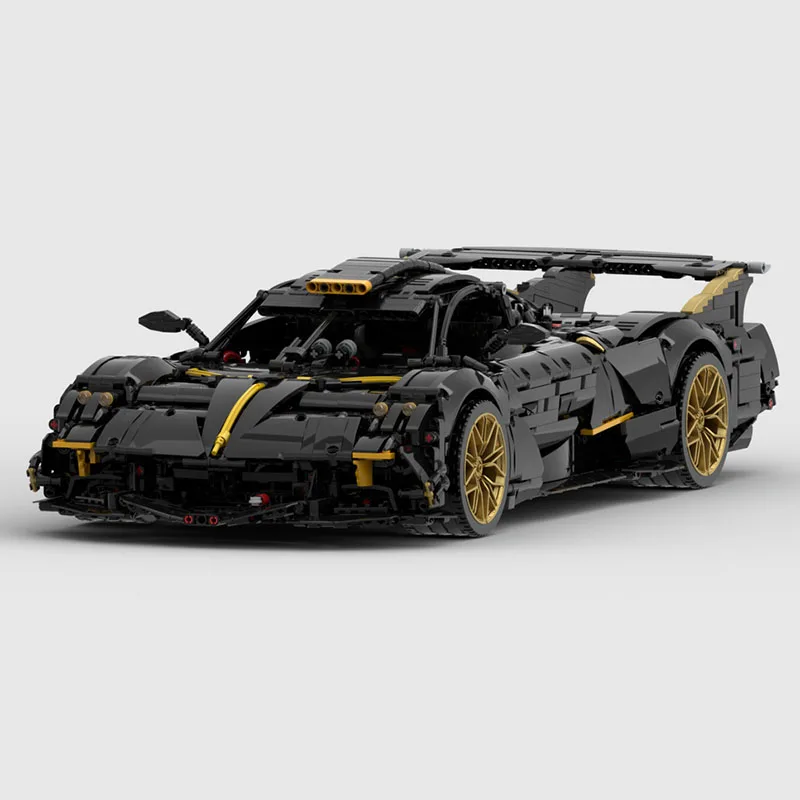 Nuovo Moc Building Block Modello Super Sport Car Huayra R Evo Modular Building Block Regalo Giocattolo per bambini Set di assemblaggio fai da te
