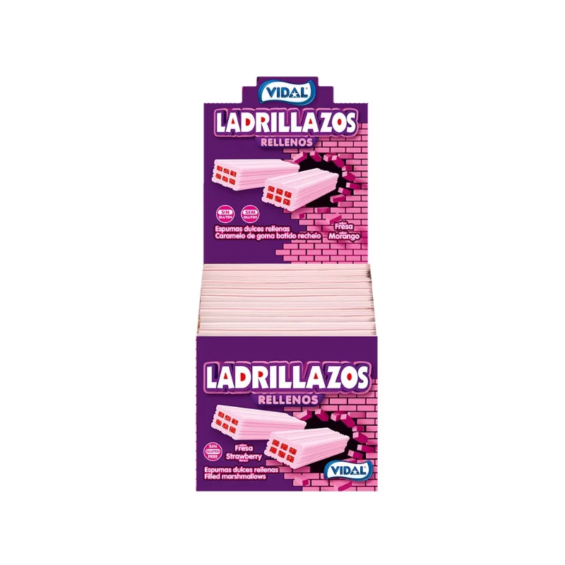 LADRILLAZOS RELLENOS 75 UNDS MARCA VIDAL