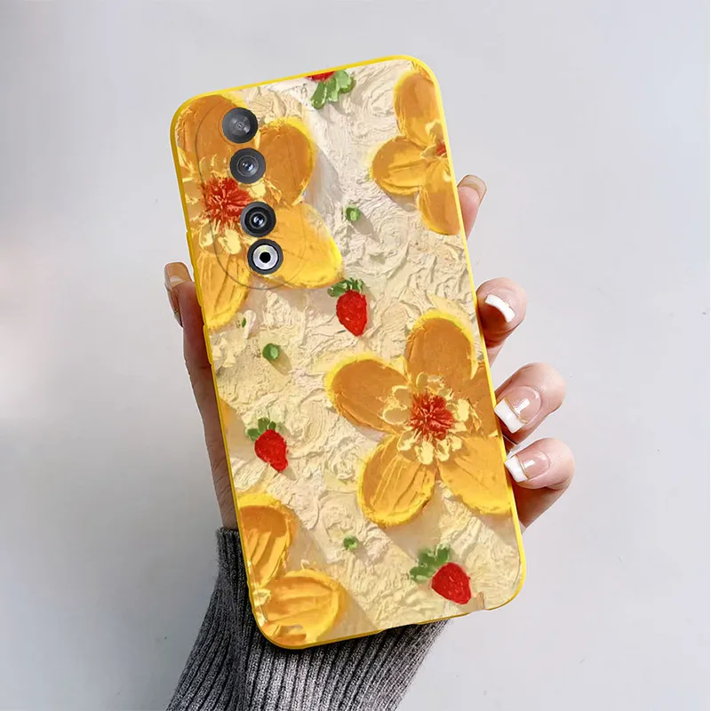 For Honor 90 Case Honor 90 Pro Phone Case Popular Butterfly Astronaut Soft Silicone Cover Fundas For Honor90 90Pro 5G Shell Bags
