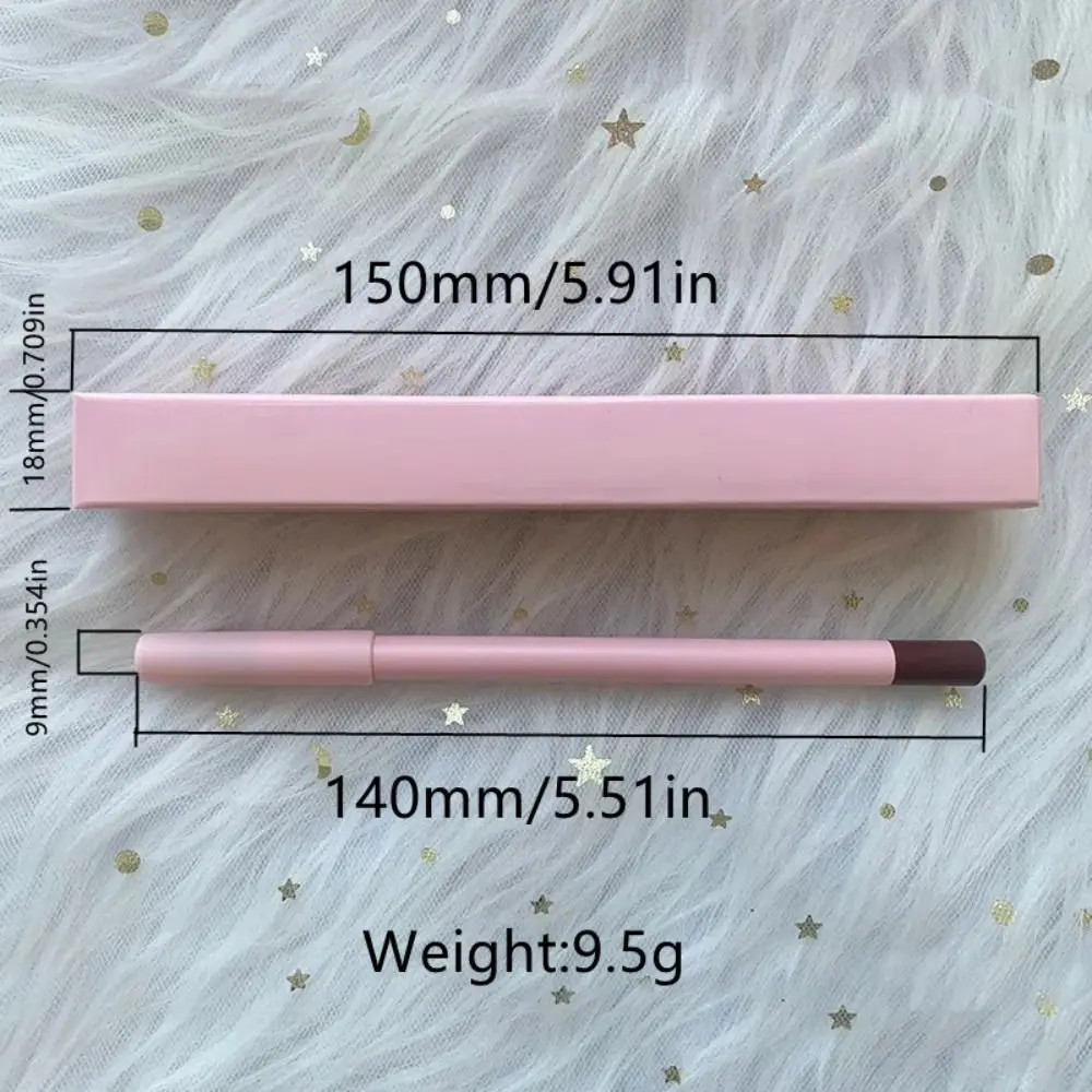 Waterproof Lipliner Pencil New Velvet Natural Outline Lip Contour Line Velvet Lip Liner Pencil Matte Lip Liner