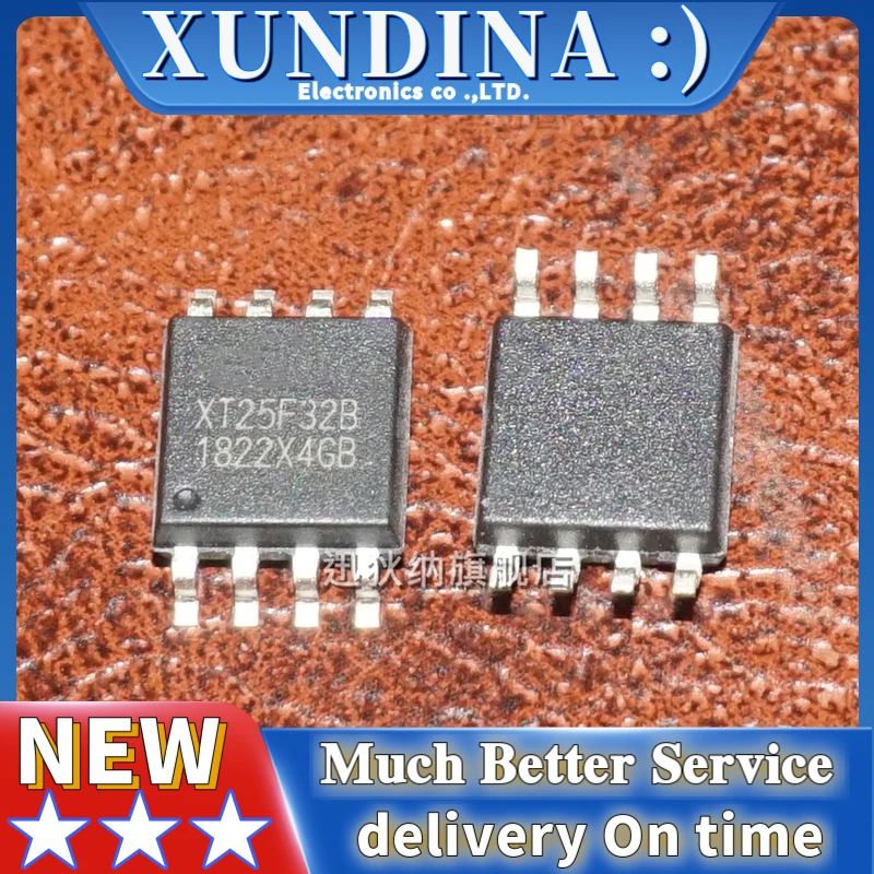 1 pçs/lote xt25f32b xt25f32bssigu sop8 novo e original ic