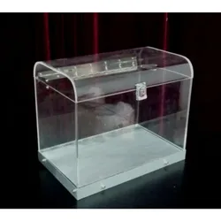 Crystal Money Chest Empty Box Appearing Money Magic Tricks Stage,Professional,Illusion,Gimmick,Props,Comedy Astonishing Visible