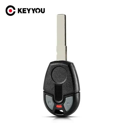 KEYYOU 2 Buttons Replacement Remote Transponder Car Key Shell For Fiat Positron