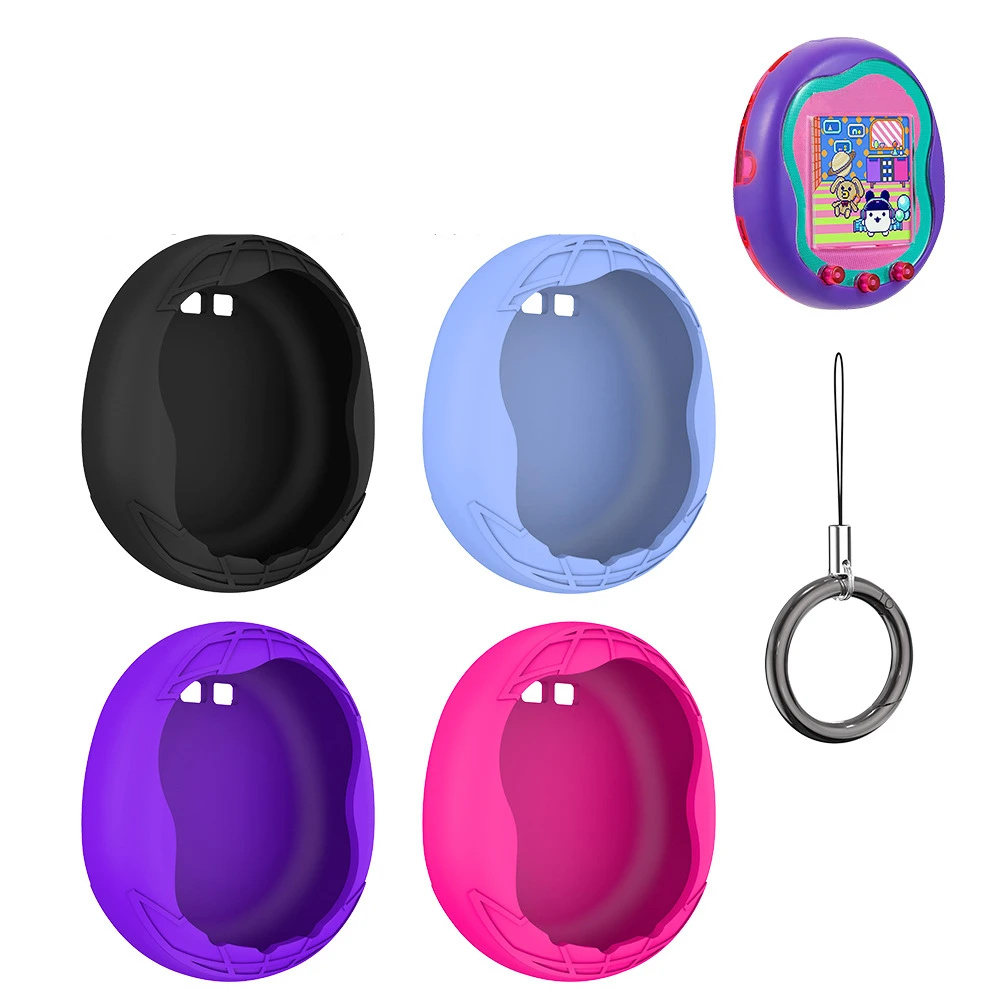 

Silicone Case for Tamagotchi Uni (2023) Virtual Pet Game Machine Protective Soft Skin Cover for TTamagotchi Uni Pet Mini Toy