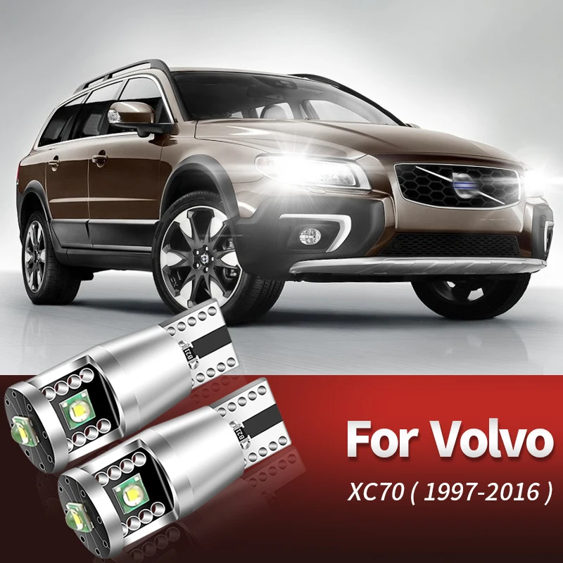 2x Do Volvo C30 C70 S40 S60 S70 S80 V50 V70 XC70 XC60 XC90 Żarówka LED światła postojowego W5W T10 194 Canbus bez błędów