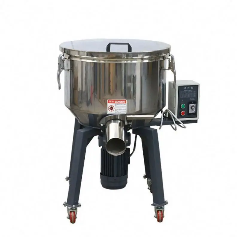Professional Industrial Automatic Vertical Color Granul Mixer Blender Food Processing Equipment Ribbon Motor Core Components