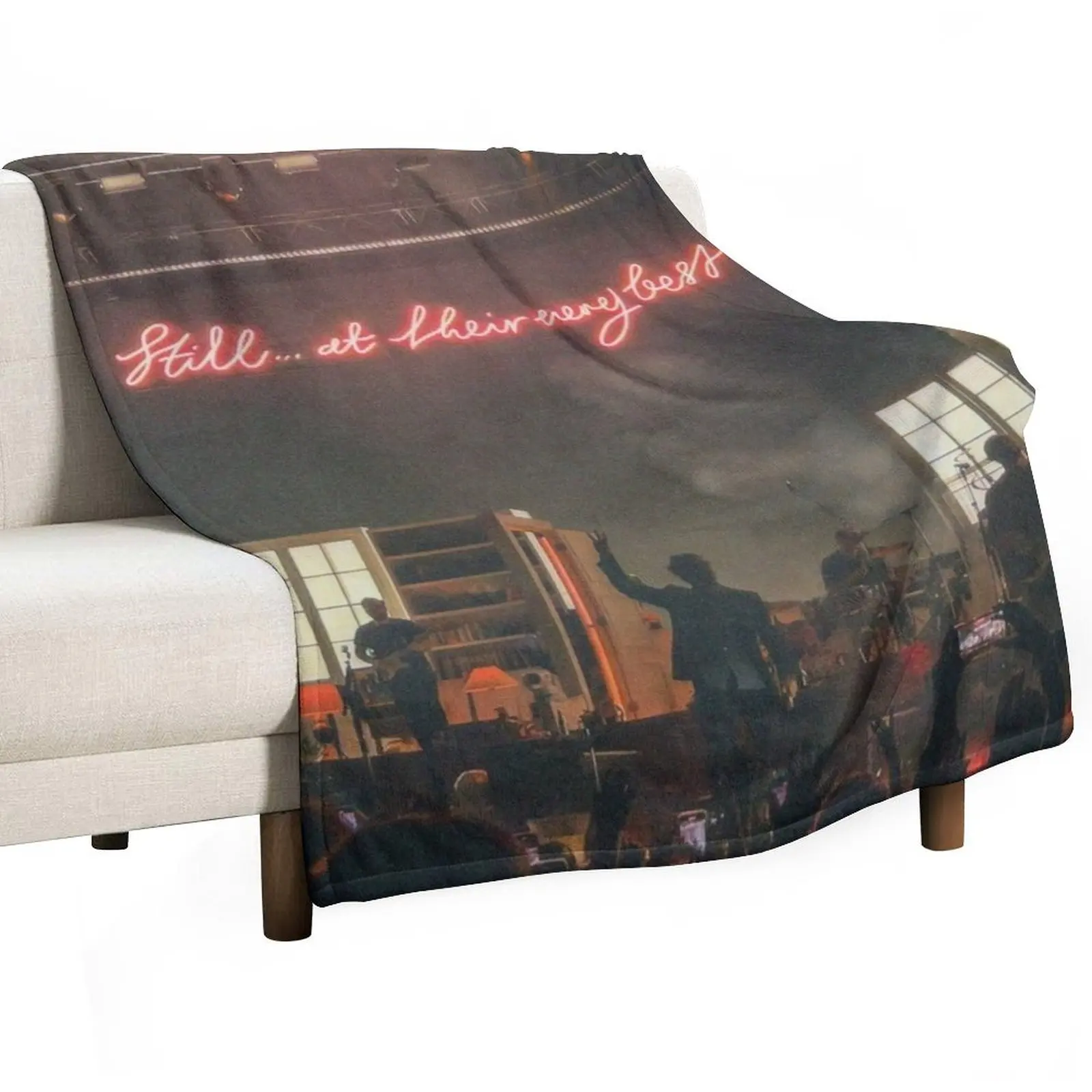 

THE 1975 - red Throw Blanket for sofa Travel blankets and throws halloween Blankets