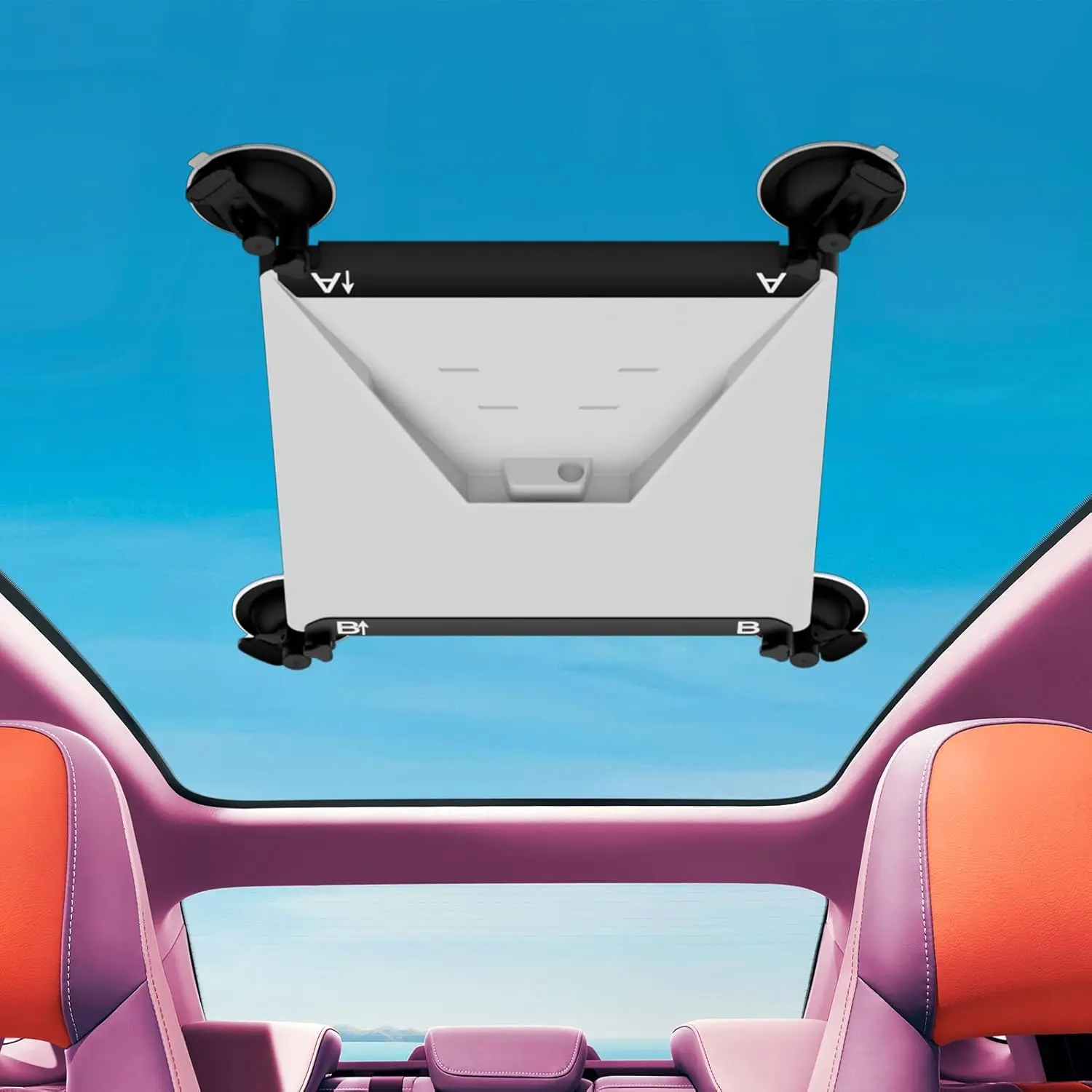 

Starlink Mini Suction Cup Bracket/Sunroof Suction Cup Adapter With Suction Cup, Suitable For Starlink Mini Car Windows/Sunroof.