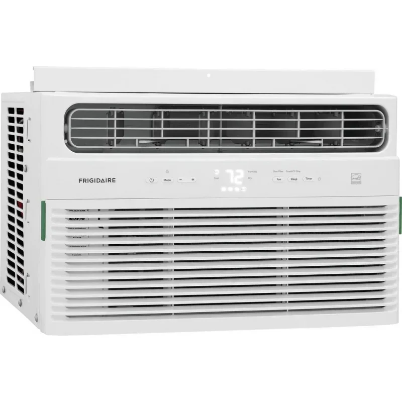 مكيف هواء النافذة Qwfrigidaire fhwc064wb1، 6000 وحدة تحكم إلكترونية بريطانية، أبيض