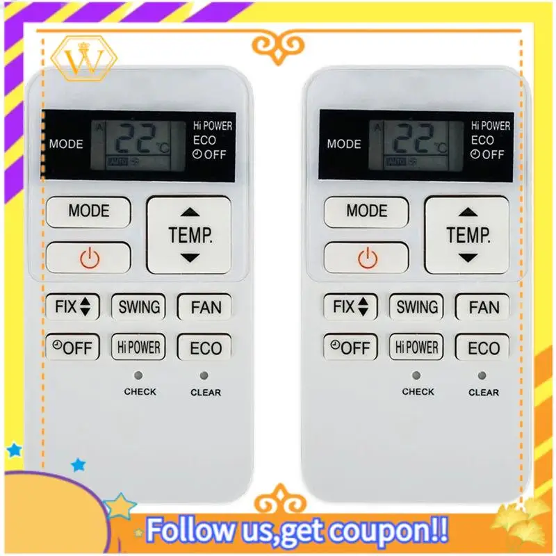 A01K-2X New AC Remote Control For Toshiba Air Conditioning RAS-07BKV-E RAS-077SKV-E6 RAS-107SKV-E6 RAS-137SKV-E6 RBC-ASX11E-C