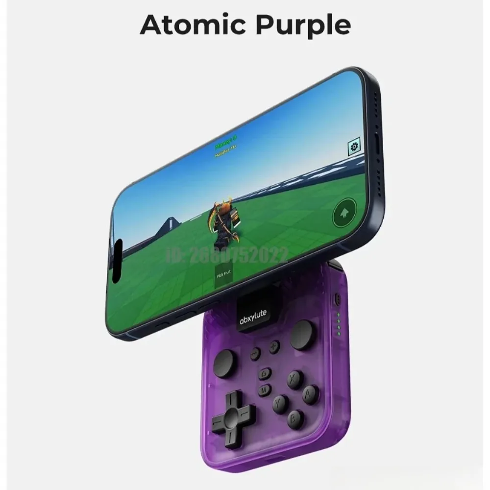

Abxylute M4 Snap-On Phone Controller Magnetic Mini Mobile Gamepad Retro Portable Controller for IOS/Android/Switch/PC Gift