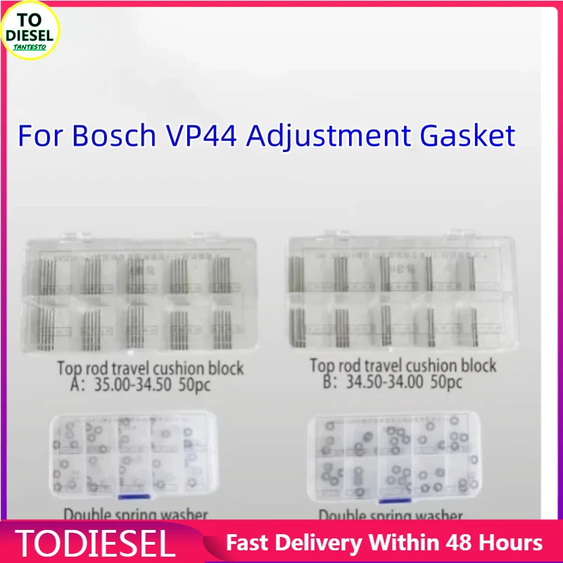 

for Bosch 0432193614 VP44 Dual Spring Injector Push Rod Stroke Nozzle Spring Adjustment Shim Repair Parts