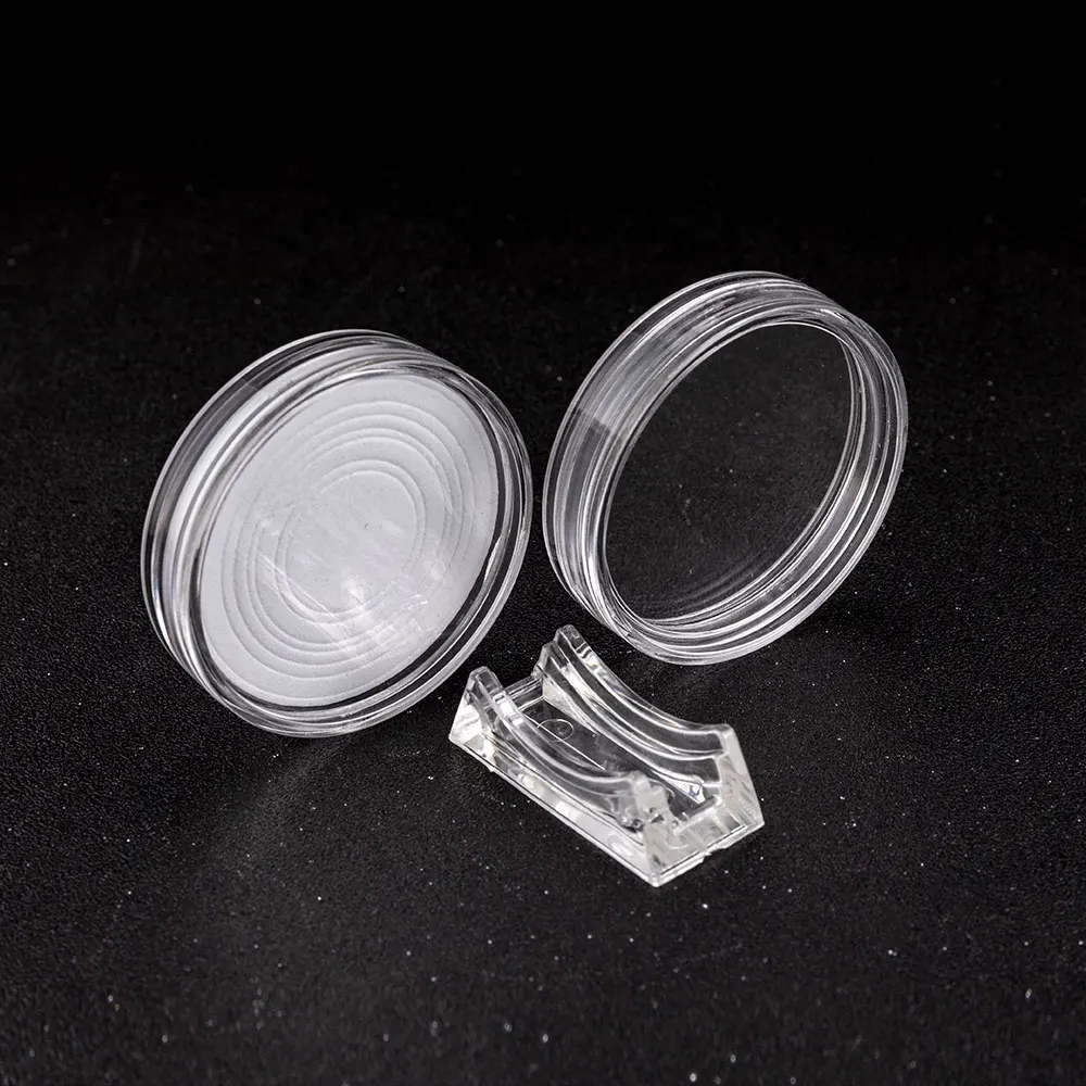 Caja Redonda Ajustable Para Monedas Conmemorativas Con Almohadilla Interior, Caja De Almacenamiento De Monedas Conmemorativas, Varias Especificaciones De Soportes De Exhibición — -35%, $0.26 Coupon, from $0.47 – 35% descuento – €0.47