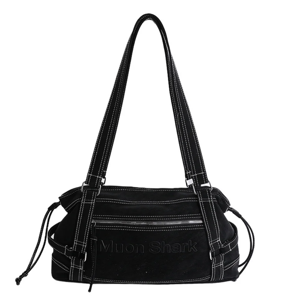

Vintage Designer Work Purse Reliable Fashion Handbag Pu Leather Shoulder Bag High-Quality Casual Shopping Satchel For Travel