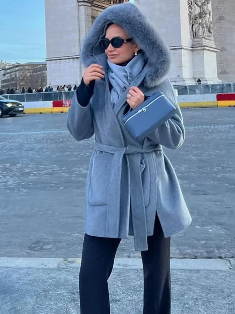 

Ticketsx плюшевые меховые лоскутные шерстяные пальто женские однотонные свободные пальто с v-образным вырезом и длинными рукавами модные новые женские осенние повседневные шерстяные пальто