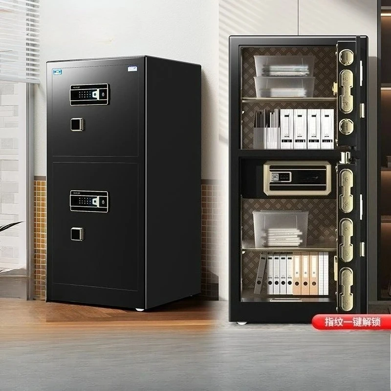 WiFi for Home Safe Box Fire Proof Locker for Home Household Gold Ancient Large Money Hiding Biometric Safe