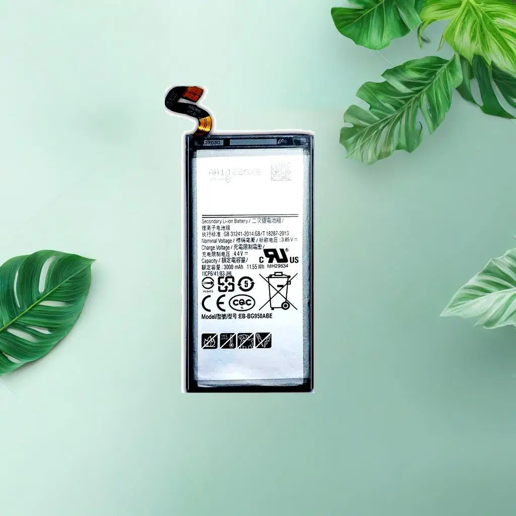 

Аккумулятор Eb-BG950ABE 3000 мАч для Samsung Galaxy S8 G950, высококачественный Trustworthy