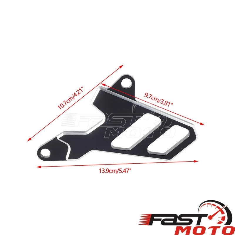 Per Suzuki LTZ400 LTZ 400 2003-2014 moto ATV pignone anteriore protezione della protezione della catena protezione della ruota dentata in alluminio