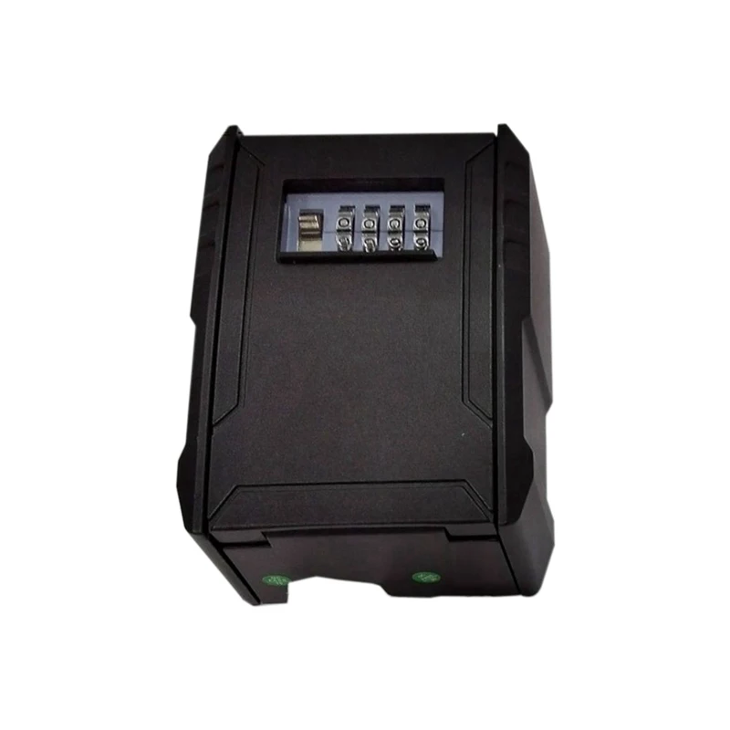 N11R- Metal Password Key Box Wall Mounted 4 Digits Password Key Storage Lock Box Waterproof Anti Theft Safe Lock Keybox