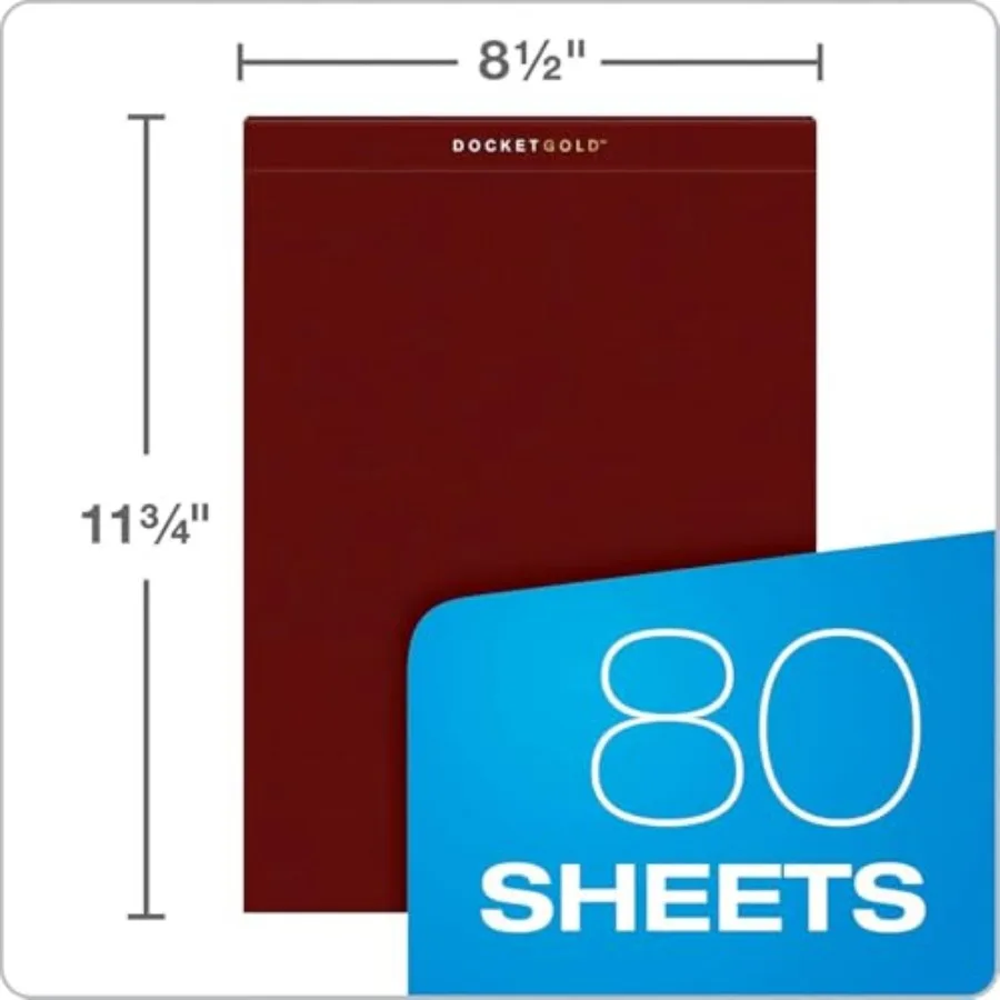 Docket Gold - 1 Pad - Premium Weight Graph Paper, 8.5