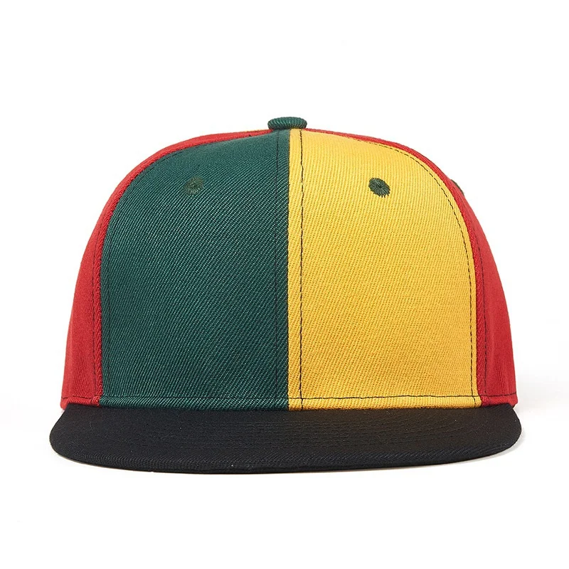 Men's trendy street mix hip hop flat brim baseball cap