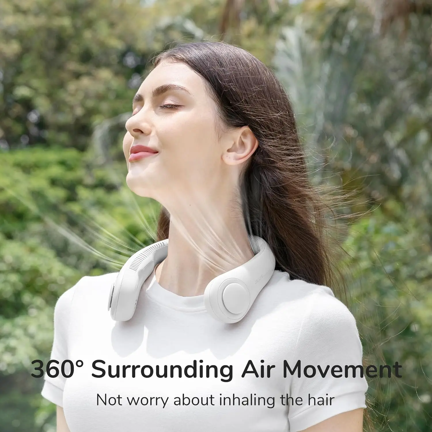 

Lazy Sports Neck Hanging Fan USB Charging Electronic Fan For Cycling Running Fitness Yoga Summer Autum Outdoor Cooling Equipment